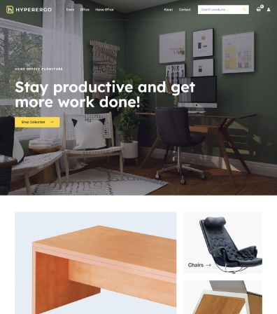 Office Furniture Store Website