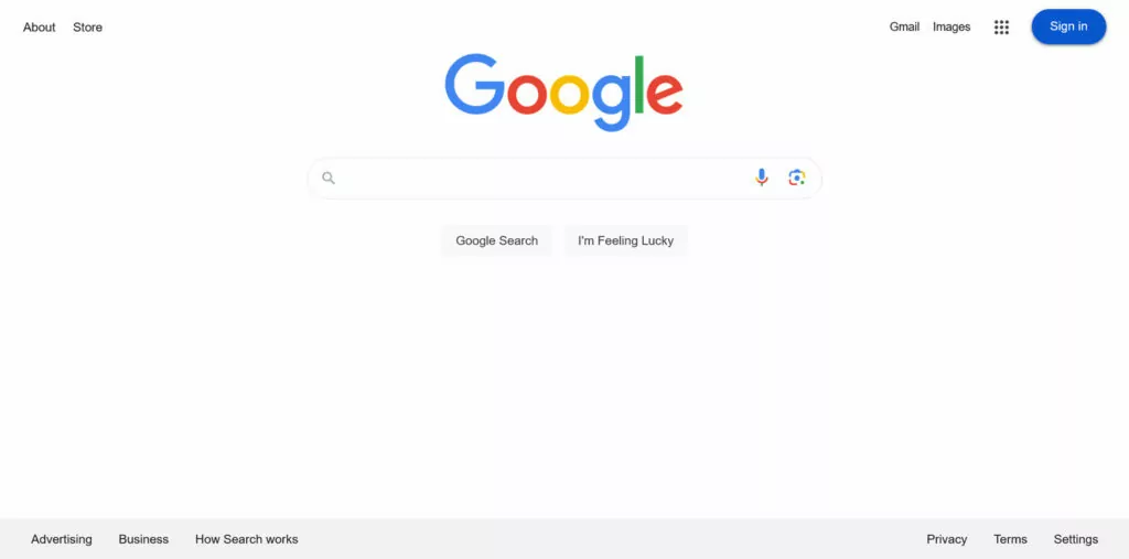 Google 搜索引擎