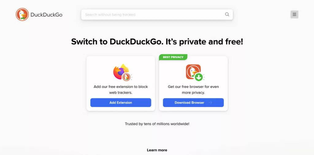 DuckDuckGo 搜索引擎